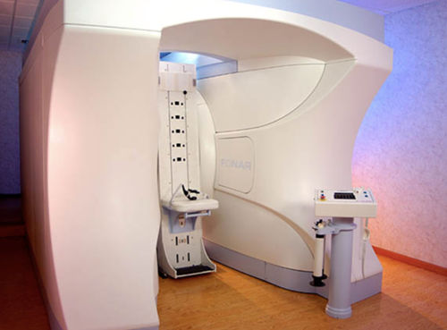 Sistema de resonancia magnética para tomografía de cuerpo completo - UPRIGHT® - Fonar Corporation - de campo medio / abierta