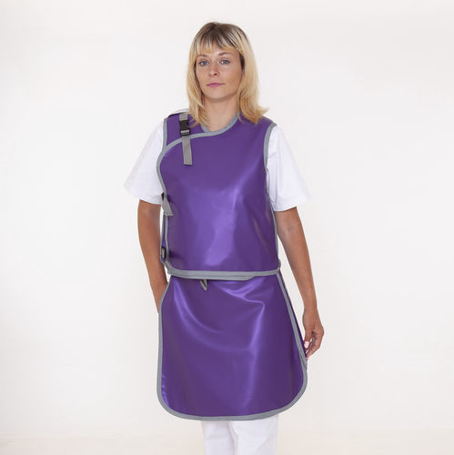 Delantal de protección radiológica protección delantera - G - Promega - protección lateral / protección trasera / 0,50 mm