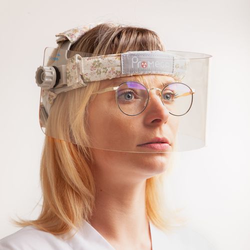 Pantalla facial de protección radiológica protección lateral - ES80 - Promega