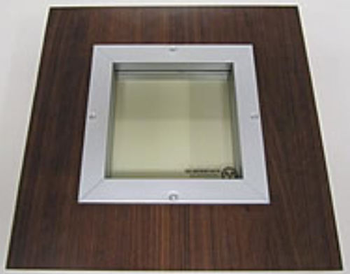 Puerta para unidad de radiología - Wood - Ray-Bar Engineering Corporation - de protección radiológica / con blindaje / de hospital