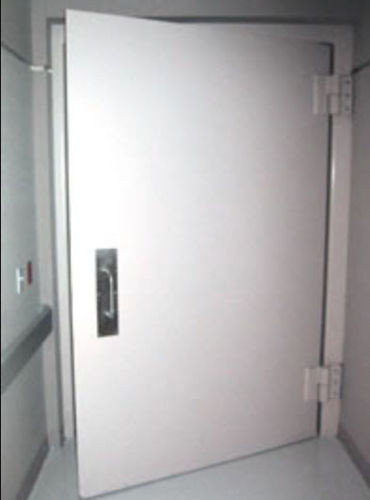 Puerta para unidad de radiología - Neutron - Ray-Bar Engineering Corporation - con blindaje / de hospital / corredera