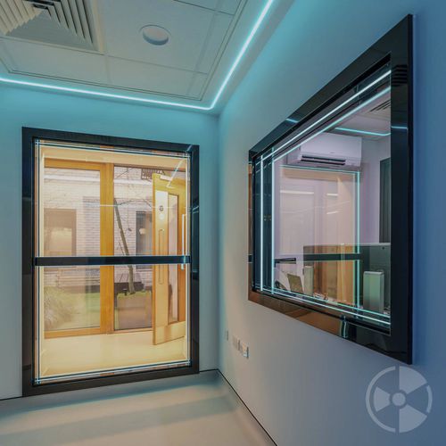 ventana de protección radiológica - Raybloc