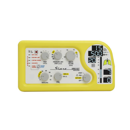 Ventilador de emergencia - SIRIO S2/T SPIRO - Siare - para asistencia domiciliaria / electroneumático / de transporte