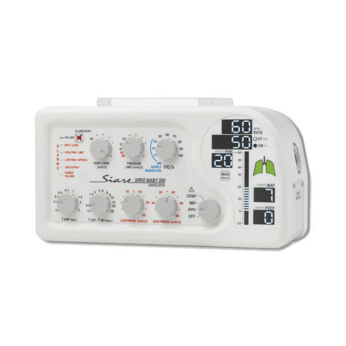 Ventilador de emergencia - SIRIO BABY 200 - Siare - de transporte / neonatal / pediátrico
