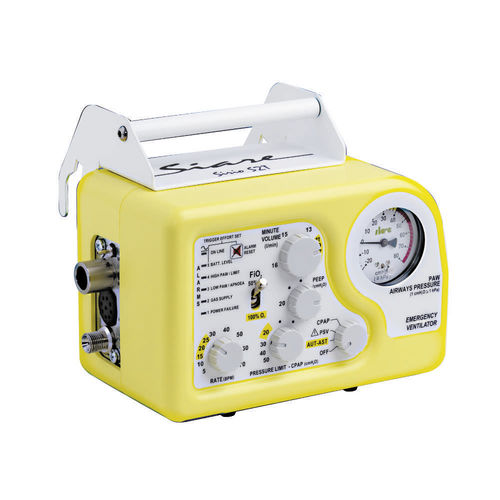 Ventilador de emergencia - SIRIO S2/T - Siare - de transporte / no invasivo / multimodal