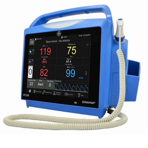 Monitor de paciente portátil - CARESCAPE™ VC150 - GE Healthcare - compacto / TEMP / de frecuencia cardíaca