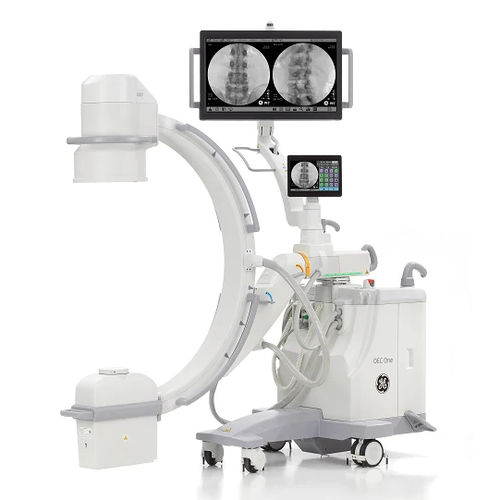 Arco quirúrgico móvil - OEC One - GE Healthcare - con tubo intensificador de imagen / con monitor de vídeo integrado