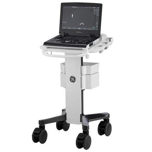 Ecógrafo portátil, con carro - Versana Active™  - GE Healthcare - para ecografía polivalente / blanco y negro / doppler-color