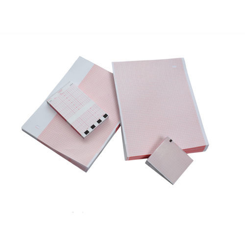 Papel de registro electrofisiológico para ECG - GE Healthcare - en hojas / preimpresa / térmica