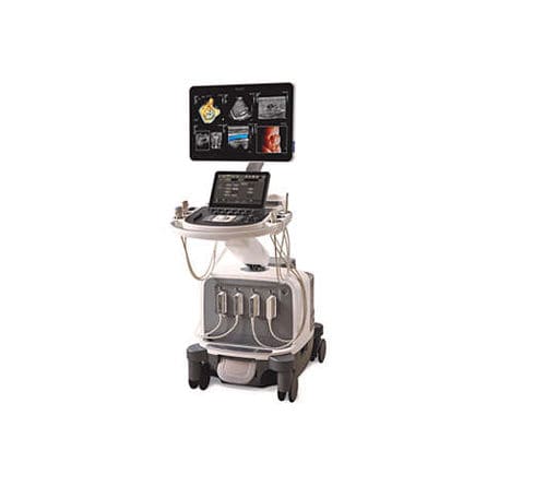 Ecógrafo con soporte - EPIQ Elite - Philips Healthcare - para ecografía polivalente / blanco y negro / doppler-color