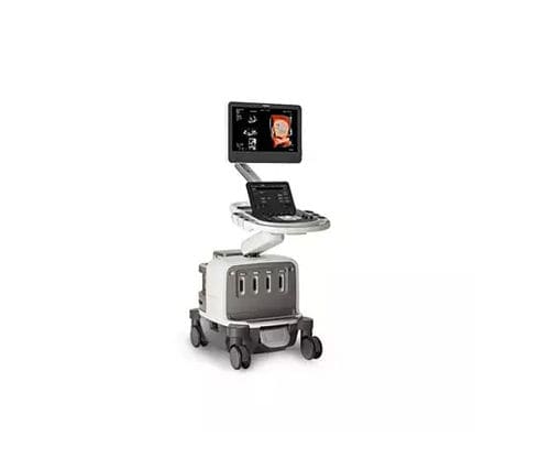 Ecógrafo con soporte - EPIQ CVx - Philips Healthcare - para ecografía cardiovascular / blanco y negro / doppler-color