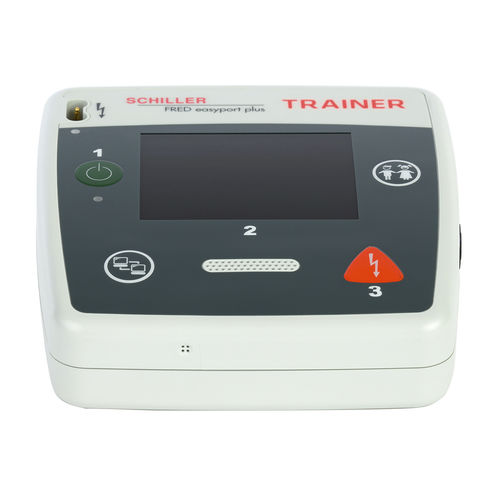 Desfibrilador externo de formación - FRED easyport plus Trainer - SCHILLER - semiautomático / Bluetooth