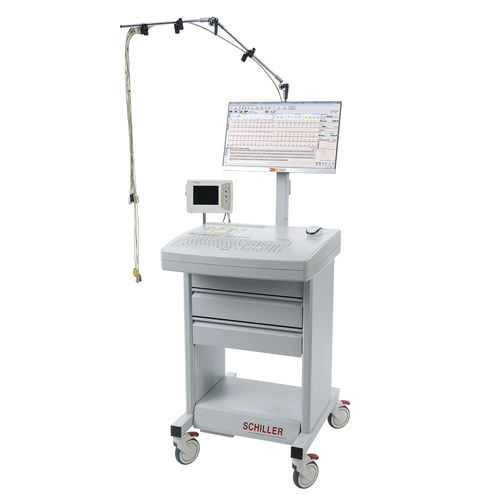 Equipo para pruebas de esfuerzo cardíaco - CARDIOVIT CS-200 Excellence - SCHILLER - con cinta rodante / con bicicleta de ejercicios