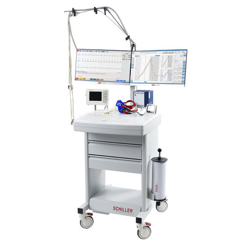 Equipo para pruebas de esfuerzo cardiorespiratorio - CARDIOVIT CS-200 Excellence ErgoSpiro - SCHILLER - con cinta rodante / con bicicleta de ejercicios