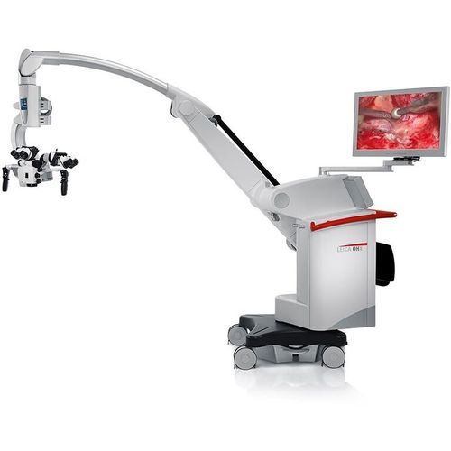 Microscopio quirúrgico de neurocirugía - M530  - Leica Microsystems - con ruedas