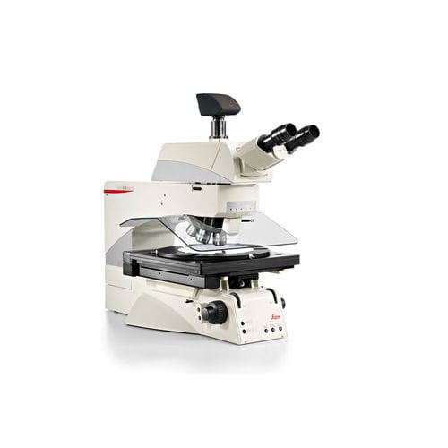 Microscopio óptico - DM12000 M - Leica Microsystems - de laboratorio / de inspección / recto