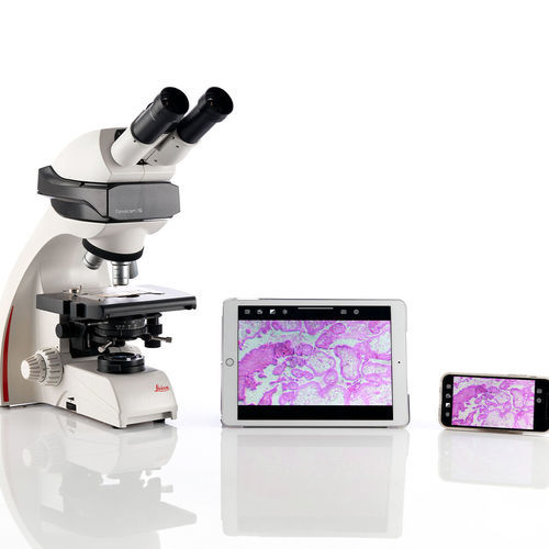 Microscopio óptico - DM750 - Leica Microsystems - de laboratorio / médico / de formación