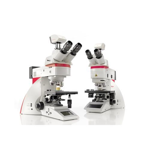 Microscopio óptico - DM6 M - Leica Microsystems - para investigación en materiales / recto / de contraste de interferencia diferencial