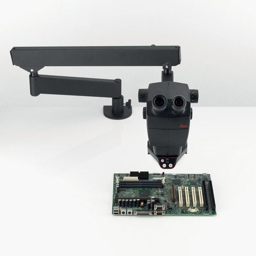 Estereomicroscopio óptico - A60 F - Leica Microsystems - de inspección / médico / con brazo flexible