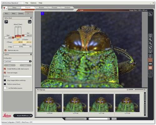 Software de visualización - LAS Multifocus - Leica Microsystems - de archivo / de análisis / médico