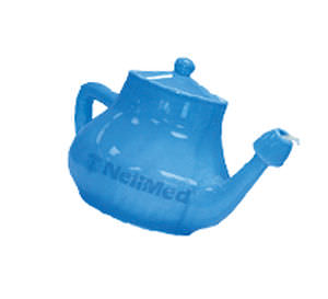 Regadera de lavado nasal para adulto - NasaFlo® Porcelain - NeilMed