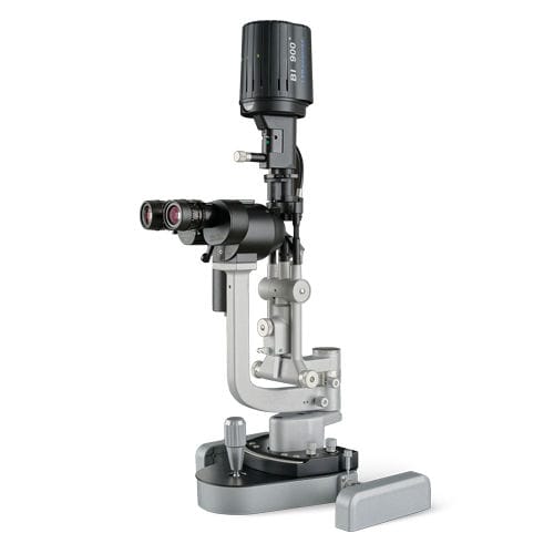 Lámpara de hendidura digital - BI 900 - Haag-Streit Diagnostics - de mesa