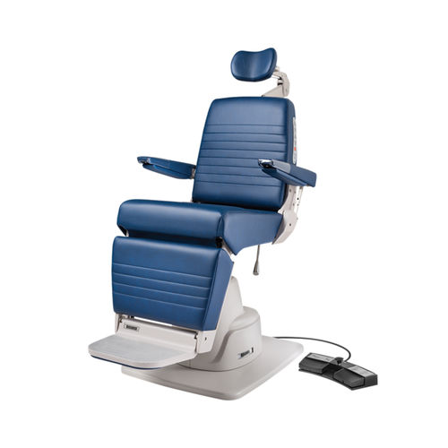 Sillón de reconocimiento de ORL - 7000  - Haag-Streit Diagnostics - de oftalmología / con pedal / electrohidráulico
