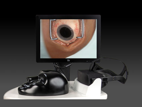 Simulador de formación - Haag-Streit Diagnostics - para oftalmología / de realidad virtual / háptico