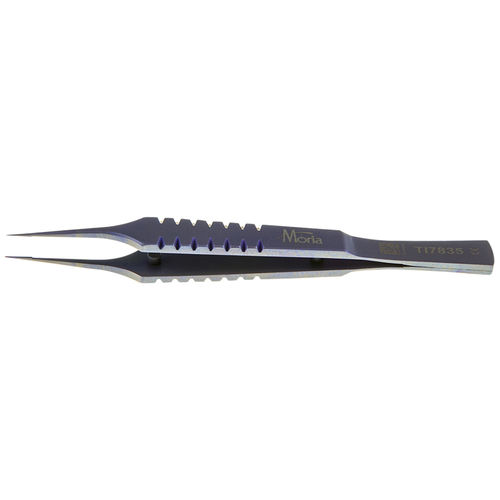 Pinza para oftalmología - TI7835 - Moria Surgical - de titanio