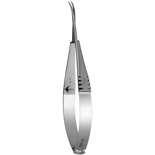 Tijera para cirugía oftalmológica - 8100 - Moria Surgical - Iris / para humanos / curvada