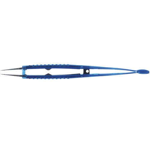 Pinza para oftalmología - 17221X10 - Moria Surgical - dentada / desechable
