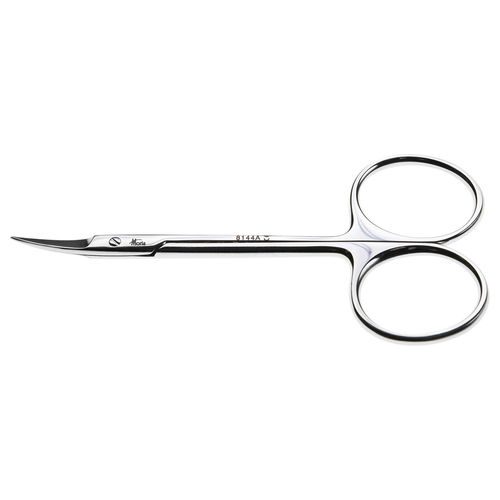 Tijera para cirugía oftalmológica - 8144A - Moria Surgical - para humanos / curvada