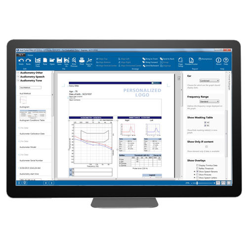 Software para informes - OTOsuite  - Natus Hearing & Balance - de intercambio / de verificación / para audiometría