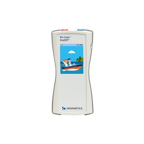 Sistema de medición de las OAE - Bio-logic AuDX - Natus Hearing & Balance - audiómetro de detección / audiómetro de refuerzo visual / audiometría pediátrica