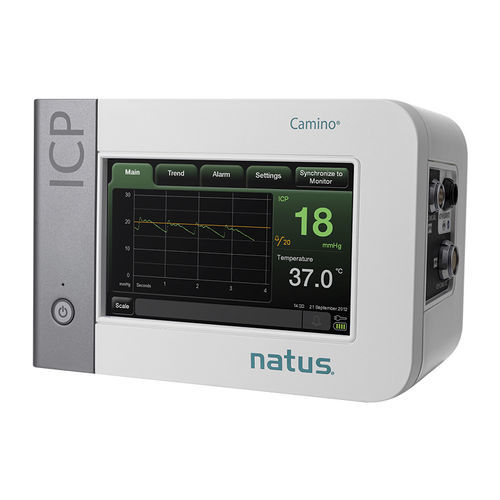 Monitor multiparamétrico compacto - Camino® - Natus Hearing & Balance - de temperatura / de presión intracraneal / para cuidados intensivos