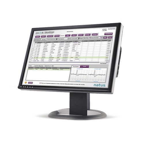 Software de gestión de datos - audble® - Natus Hearing & Balance - de gestión de datos de pacientes / de detección / médico