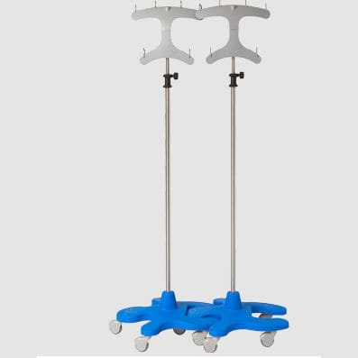 Portasueros con ruedas - P-1090-CV - Pedigo - 6 ganchos / de acero inoxidable