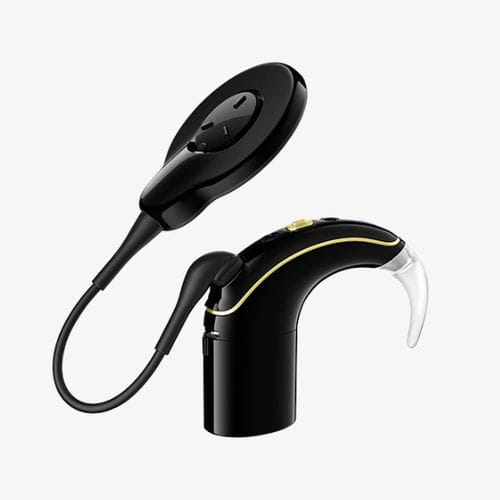 Implante coclear procesador de contorno de oreja - Nucleus® 7 - Cochlear - con mando a distancia / inalámbrico / pediátrico