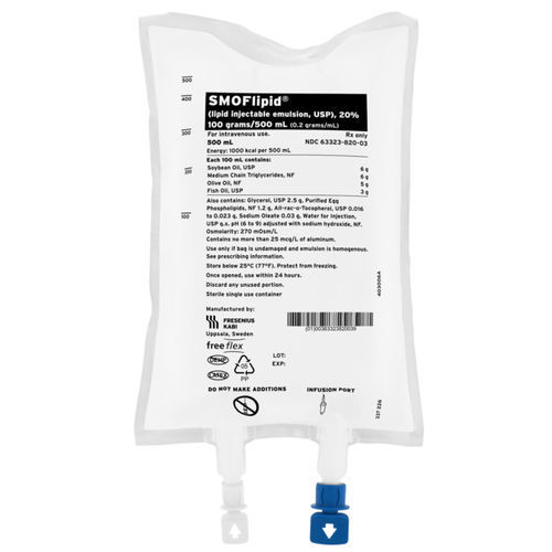 Bolsa de perfusión para la nutrición parenteral - SMOFlipid® - Fresenius Kabi