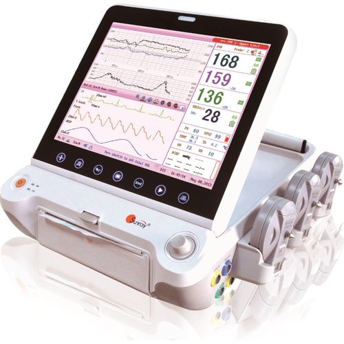 Monitor fetal FHR - SRF618K9 - Guangzhou Sunray Medical Apparatus - gemelar / SpO2 / MECG