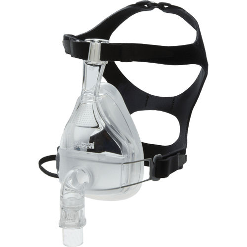 Máscara de ventilación bucal - FlexiFit™ 431 - Fisher & Paykel Healthcare - de silicona / transparente / ajustable