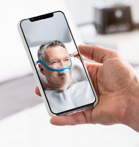 Aplicación Android de tratamiento - myMask™ - Fisher & Paykel Healthcare - CPAP / Androïd / iOS