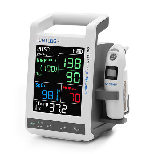 Monitor de paciente portátil - SMARTSIGNS SC300 - Huntleigh Healthcare - compacto / en carro / TEMP