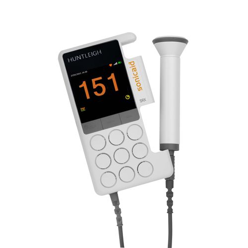 Doppler fetal - Sonicaid®SRX - Huntleigh Healthcare - de bolsillo / con cardiofrecuencímetro