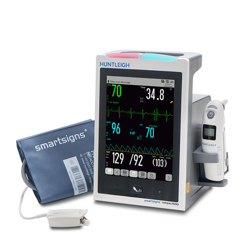 Monitor de constantes vitales portátil - Smartsigns® SC500 - Huntleigh Healthcare - compacto / en carro / TEMP