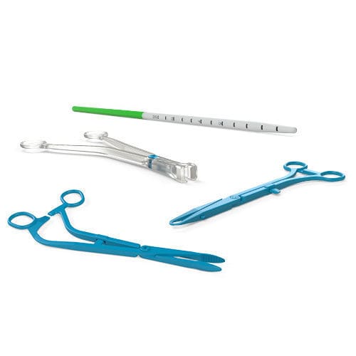 Kit de instrumentos para colocación/extracción de DIU - PS series - Prince Medical - estéril / desechable