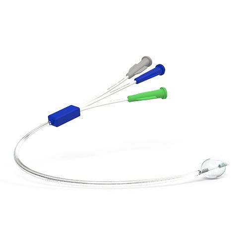 Catéter de sonohisterografía - PM-CARE® 3V - Prince Medical - intrauterino / con balón / de tres luces
