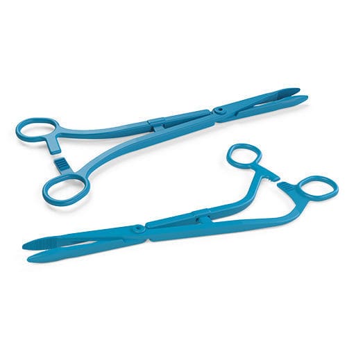 Pinza para ginecología - PM-CARE®  - Prince Medical - para apósitos / de Chéron / recta