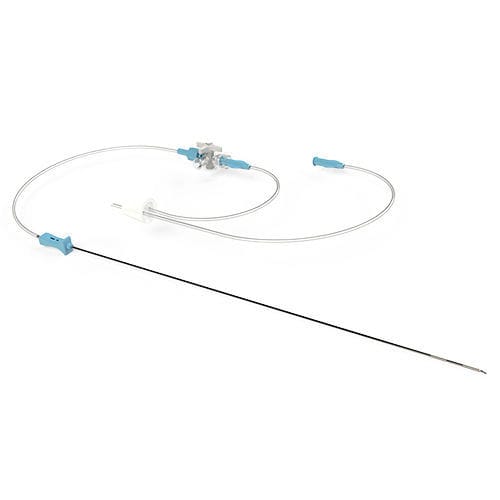 Aguja de punción ovocitaria - PM-LIFE® OVO - Prince Medical - estériles / ecogénica / 17 G