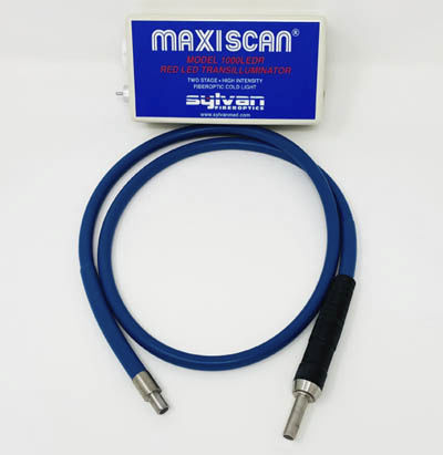 Detector de venas led - Maxiscan®1000 - Sylvan - de fibra óptica / de mano